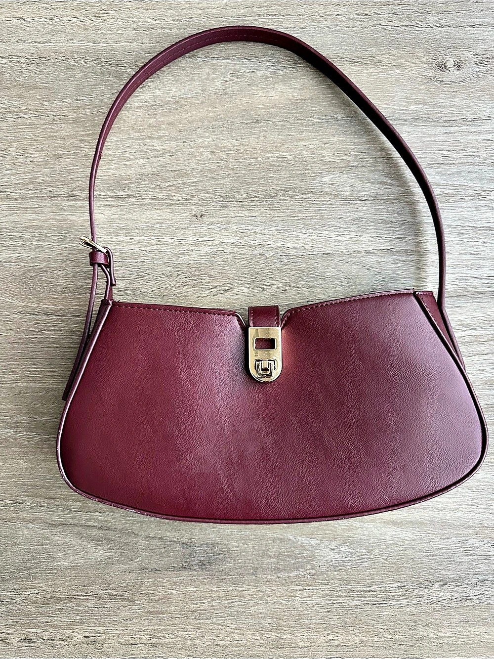 H&M Shoulder Bag Burgundy